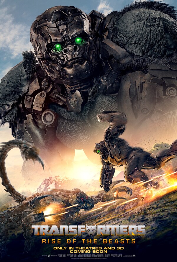 Optimus Primal New Transformers Rise Of The Beast Movie Posters  (4 of 6)